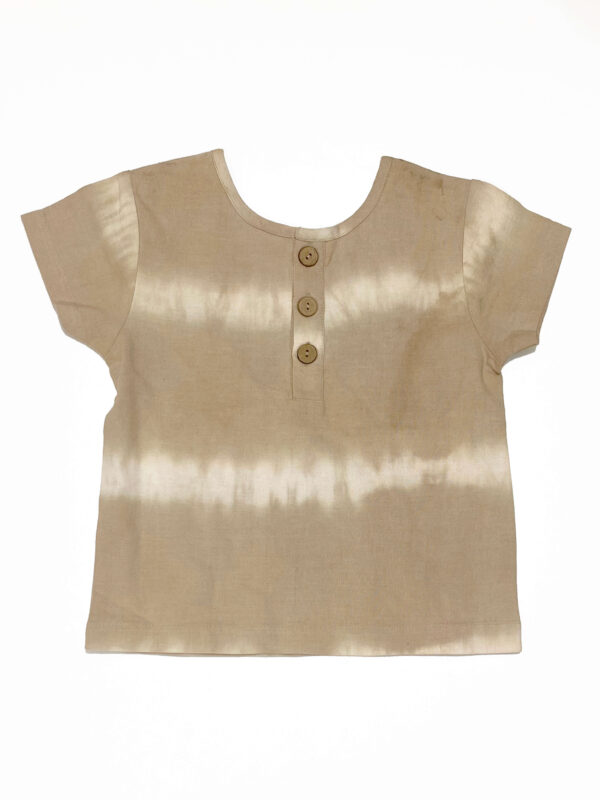 Lilian Tie Dye Shirt - Cotton Linen Blend