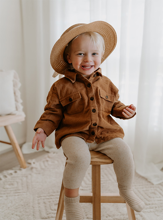 Harry Tan Shirt - 100% Cotton Corduroy