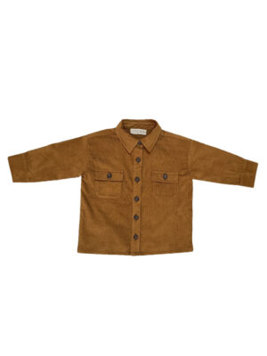 Harry Tan Shirt - 100% Cotton Corduroy